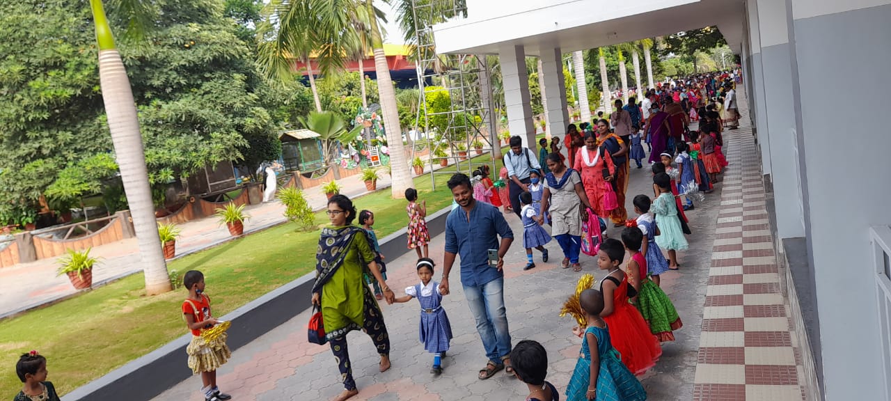 FIRST DAY SCHOOL# LKG STUDENTS  22.06.2022